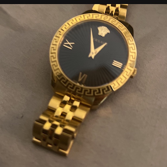 NEW Versace Gold Watch main image 4
